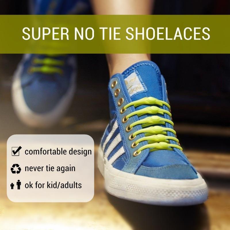 שרוכי נעליים קלים (מידה אחת מתאימה לכל 12 יחידות - סט)