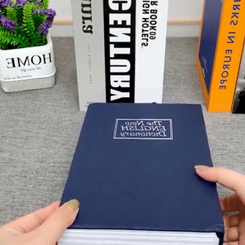 תיבת מנעול אבטחה בצורת ספר