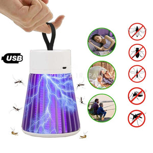 מנורת מלכודת יתושים וזבובים נטענת USB