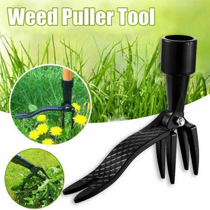 A tool for pulling weeds