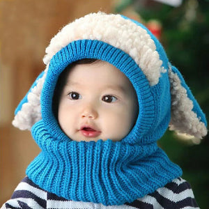 Cute baby scarf hat