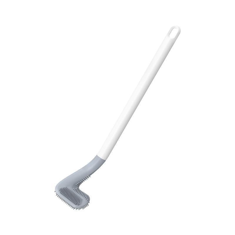 Toilet brush with a long handle 