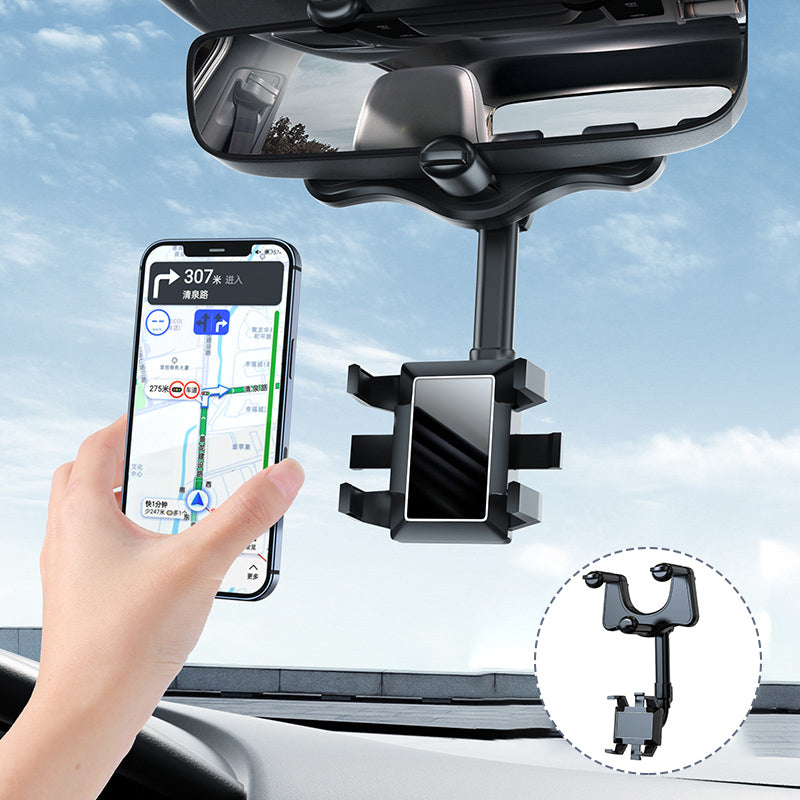 Rotating and removable car phone holder 