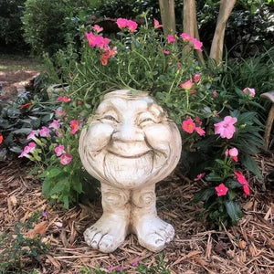 Funny face planter
