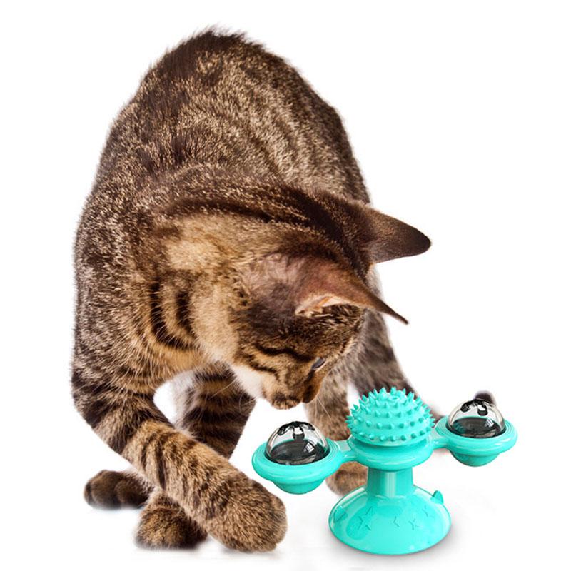 צעצוע טחנת רוח לחתול