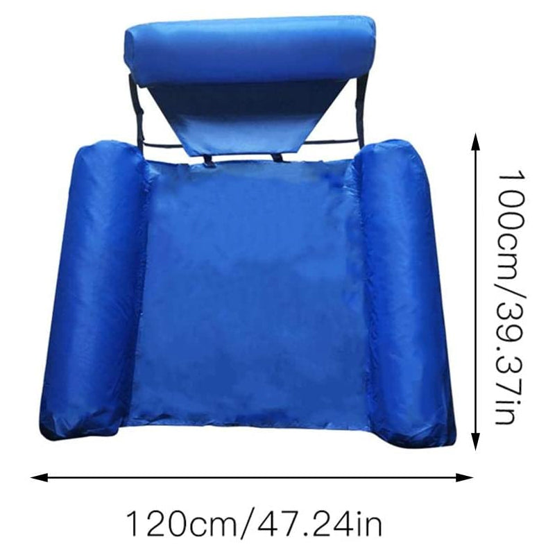 Floating bed for swimming and lounge chair 