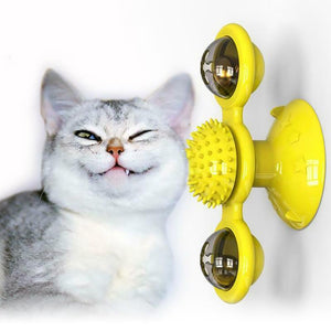 Cat windmill toy