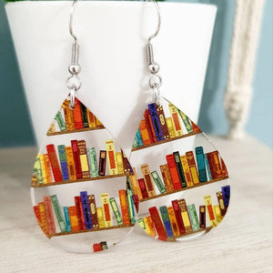 Earrings for book lovers
