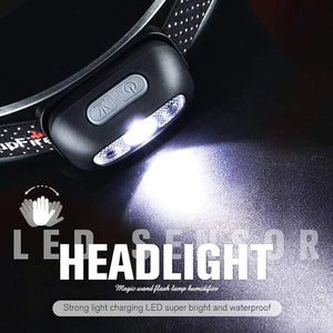 LED sensor flashlight