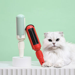 Pet hair removal roller