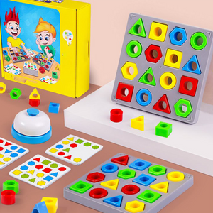 Shape and color matching game 