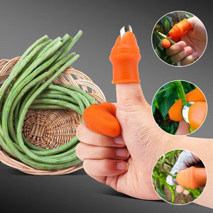 Gardening thumb knife glove