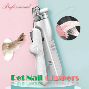 Professional LED nail clipper for pets