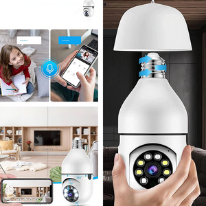 Security camera with wireless Wifi lights