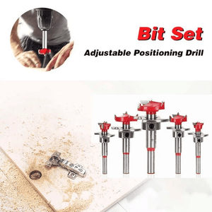 Woodworking drill set 