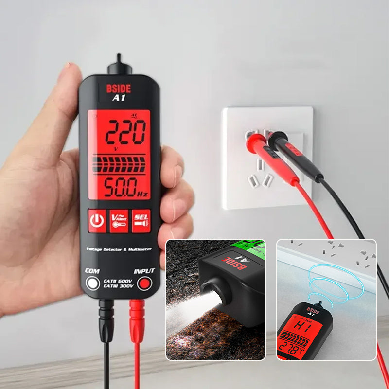 Digital flame retardant meter