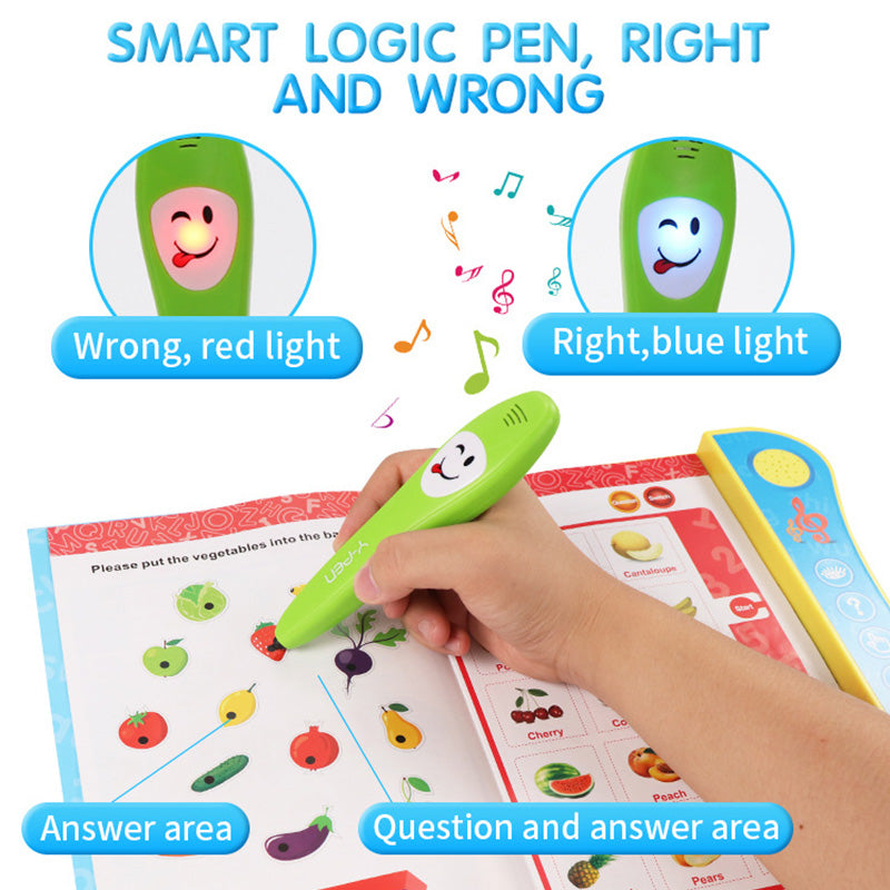 A smart talking book for early learning