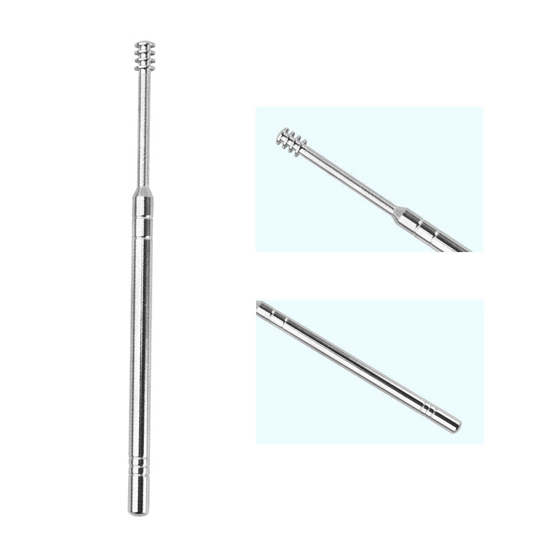 A set of tools for cleaning earwax 