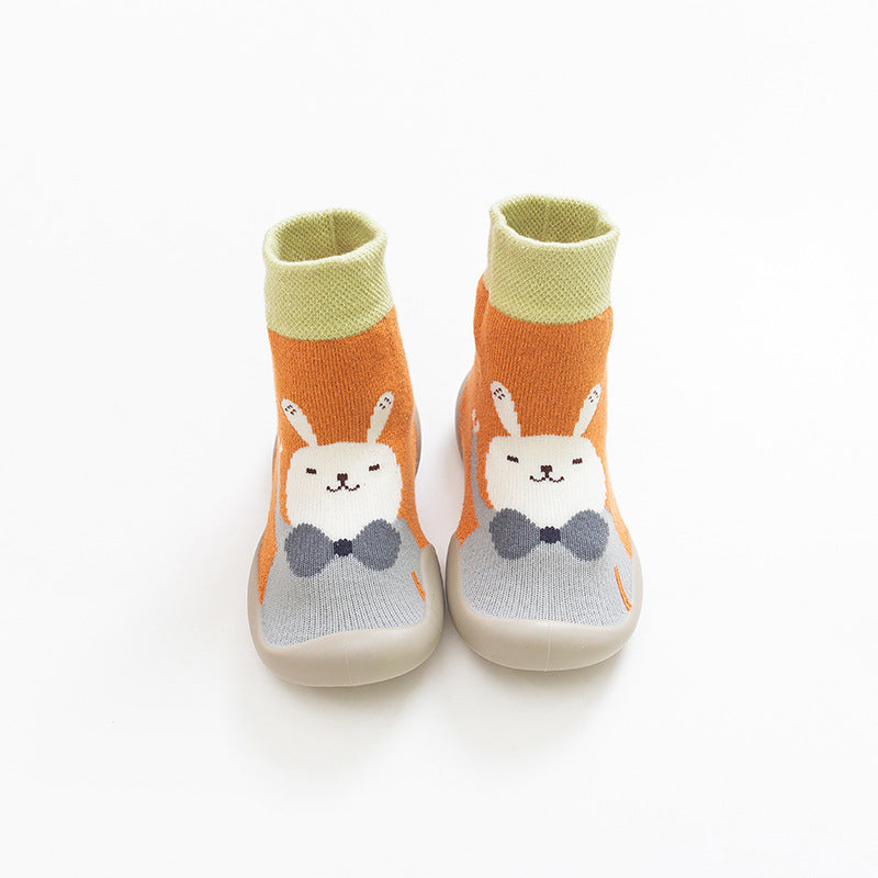 נעלי גרב מצוירות לתינוקות