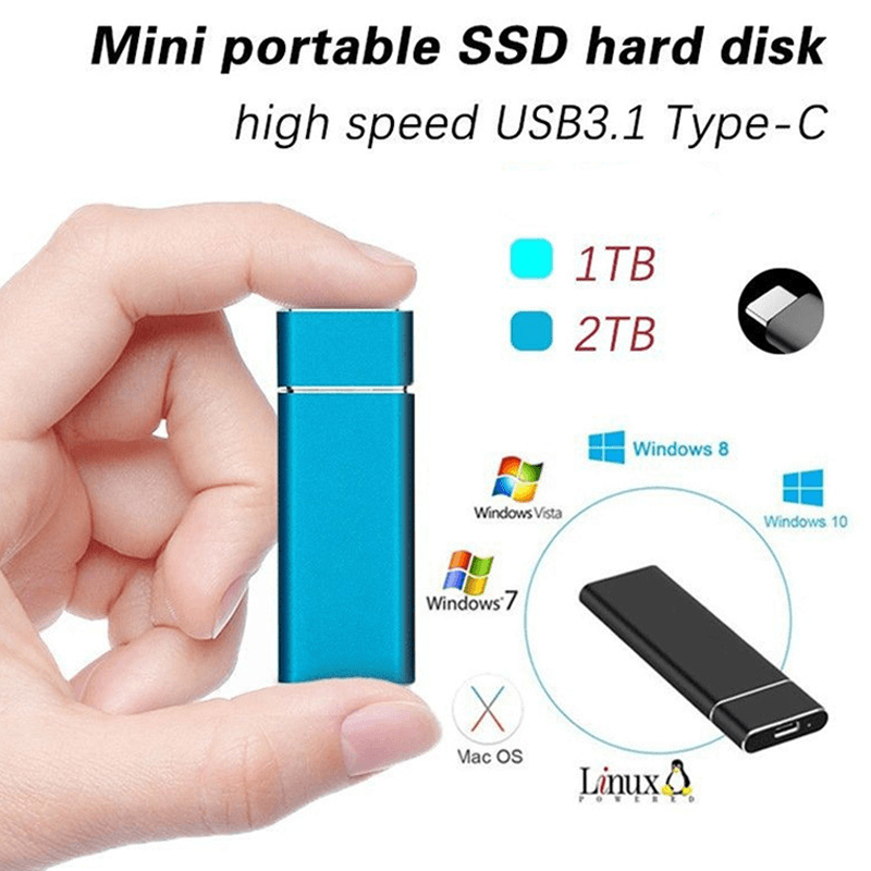 Portable external SSD hard disk Ultra Speed 