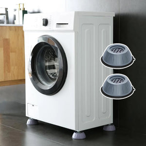 4 יחידות תמיכה נגד רעש במכונת הכביסה