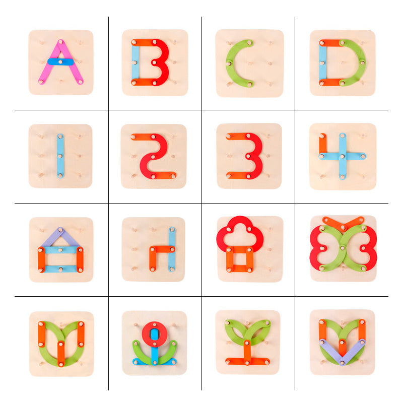 Multipurpose Montessori collage toys
