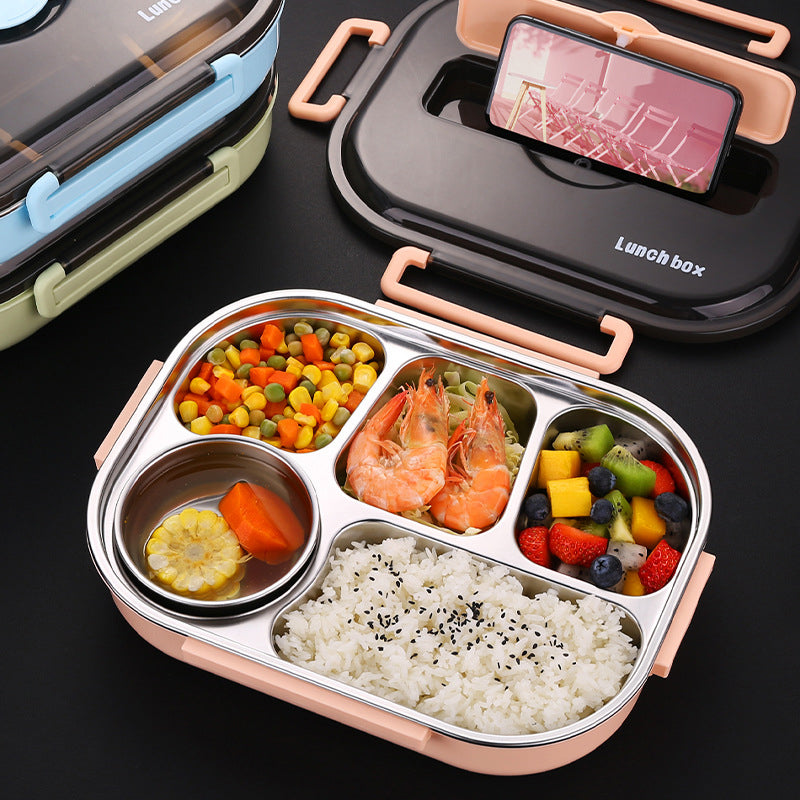 Leakproof stainless steel lunch box