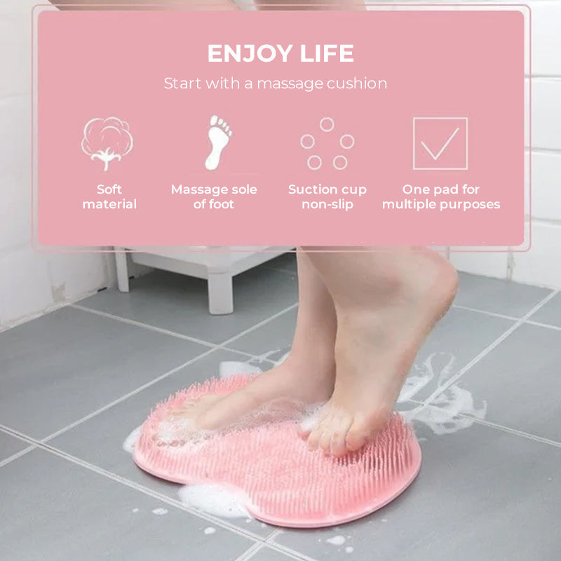 שטיח עיסוי רגליים למקלחון