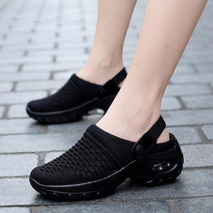 Breathable shoes with airbag for women