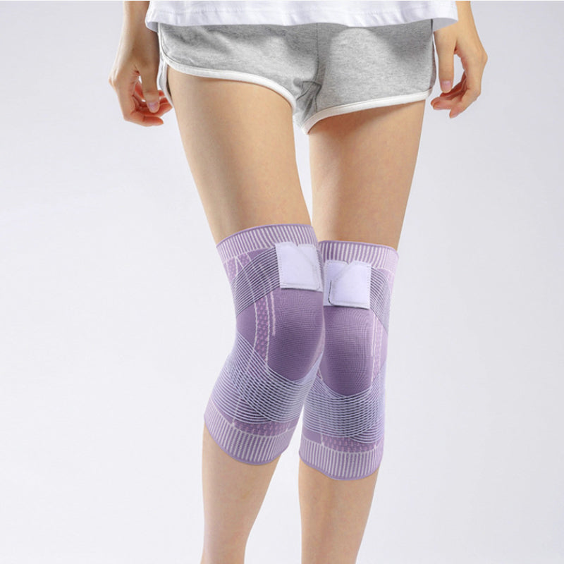 Knitted knee pads 