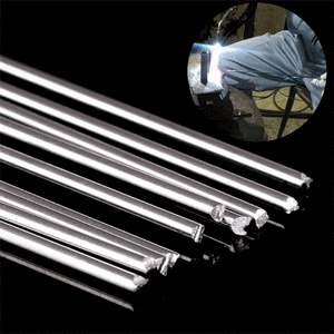 A solution for welding rods by flux cores
