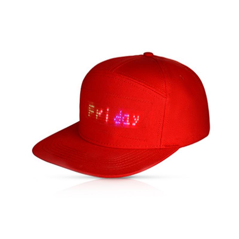 כובע הודעות LED