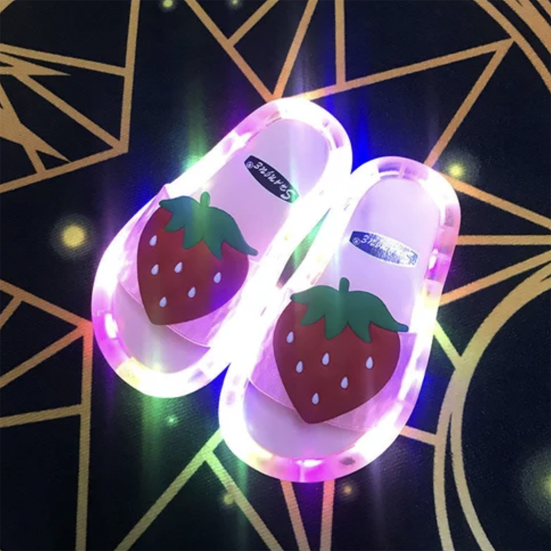 LED flip flops for children 