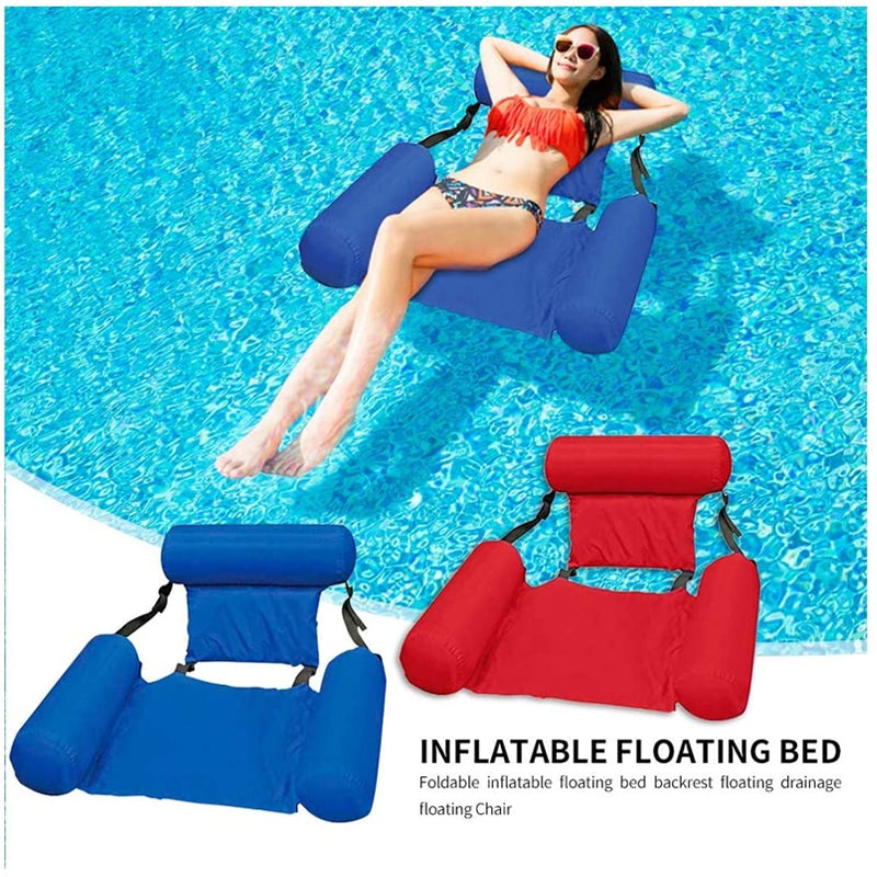 Floating bed for swimming and lounge chair 