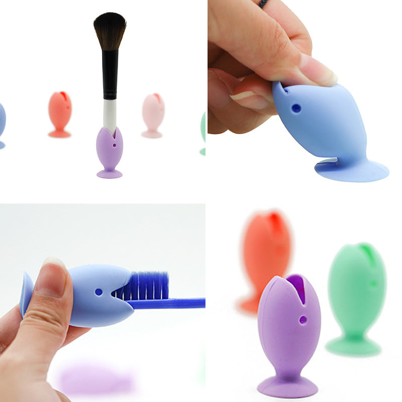 Toothbrush cover stand 