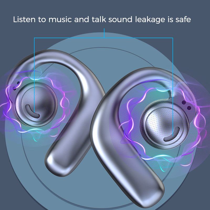 אוזניות Bluetooth דיגיטליות להולכת עצם אלחוטיות