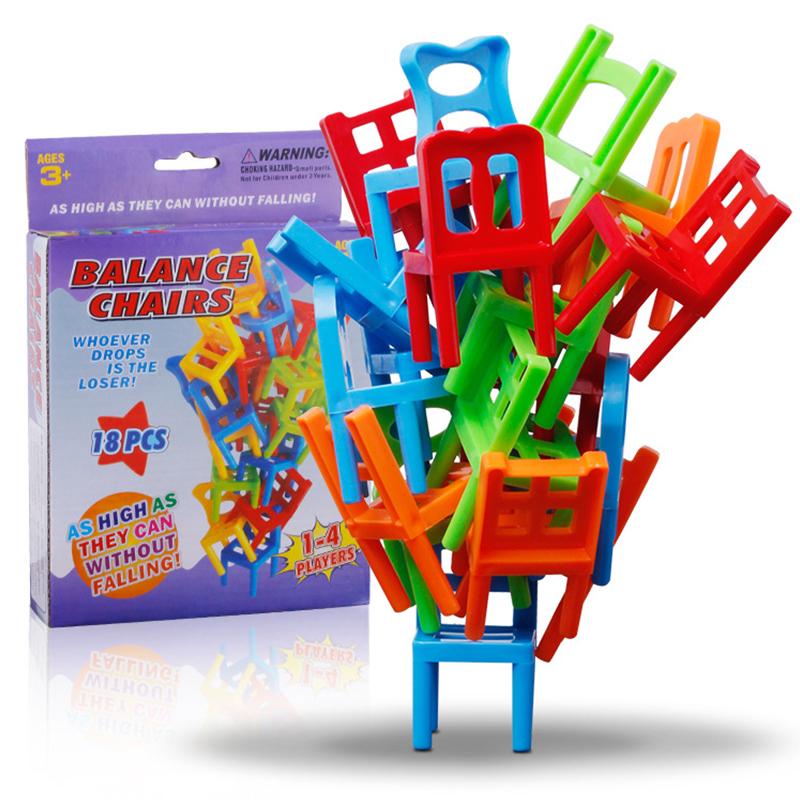 משחק איזון מגדל הכיסאות