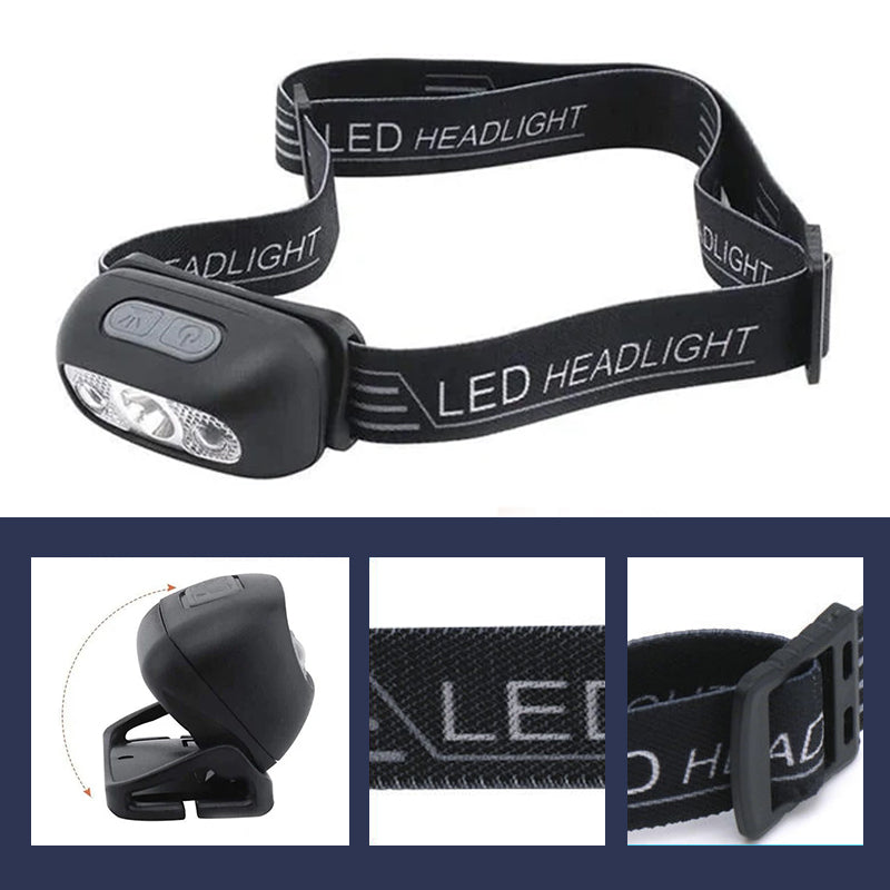 LED sensor flashlight