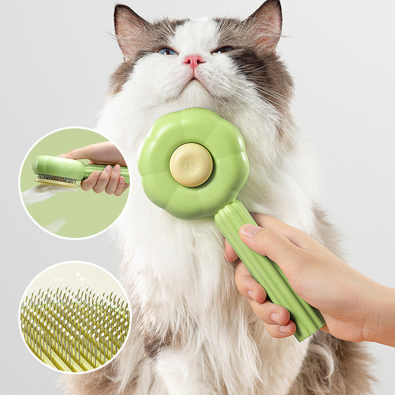 Brush for cleaning pet hair