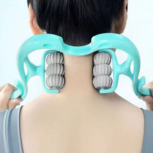 Device for massaging the cervical spine