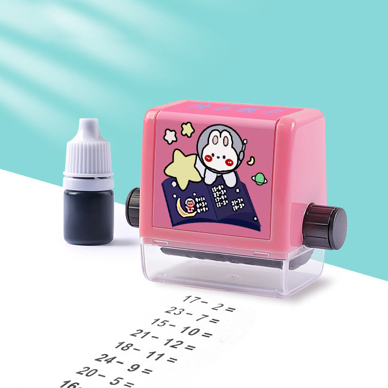 Digital teaching stamp roller 