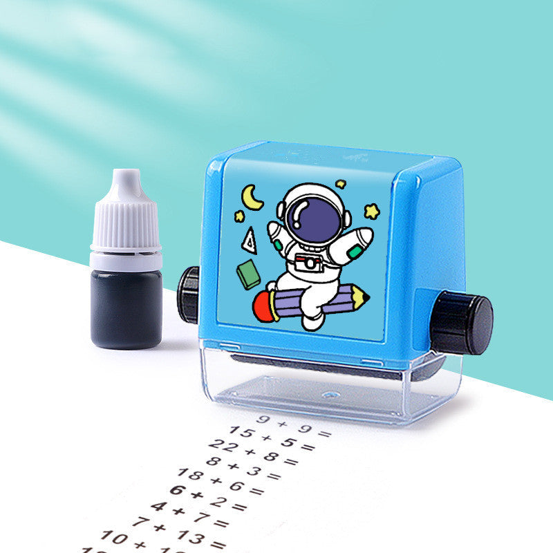 Digital teaching stamp roller 